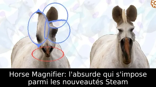 Horse Magnifier: l'absurde qui s'impose parmi les nouveautés Steam