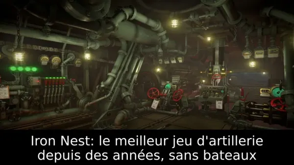 Iron Nest: le meilleur jeu d'artillerie depuis des années, sans bateaux