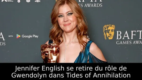 Jennifer English se retire du rôle de Gwendolyn dans Tides of Annihilation