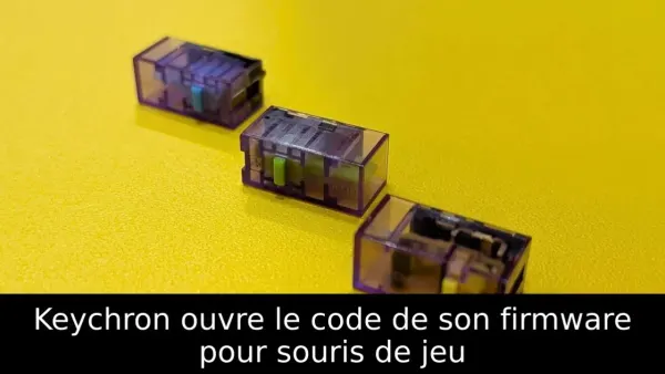 Keychron ouvre le code de son firmware pour souris de jeu
