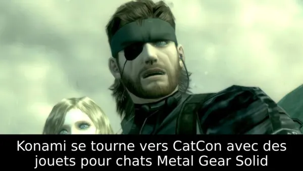 Konami se tourne vers CatCon avec des jouets pour chats Metal Gear Solid