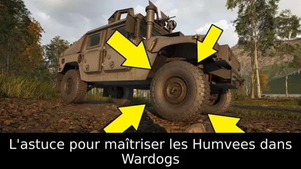L'astuce pour maîtriser les Humvees dans Wardogs