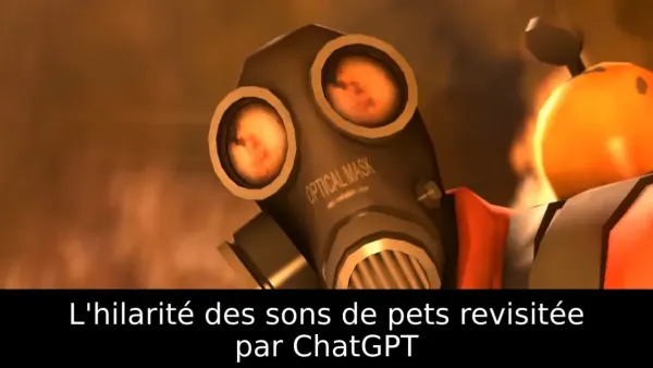 L'hilarité des sons de pets revisitée par ChatGPT