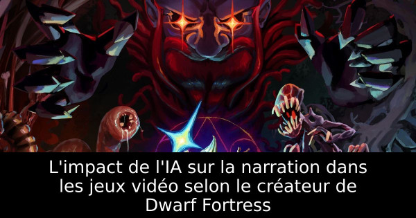 L'impact de l'IA sur la narration dans les jeux vidéo selon le créateur de Dwarf Fortress