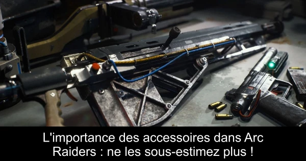 L'importance des accessoires dans Arc Raiders : ne les sous-estimez plus !