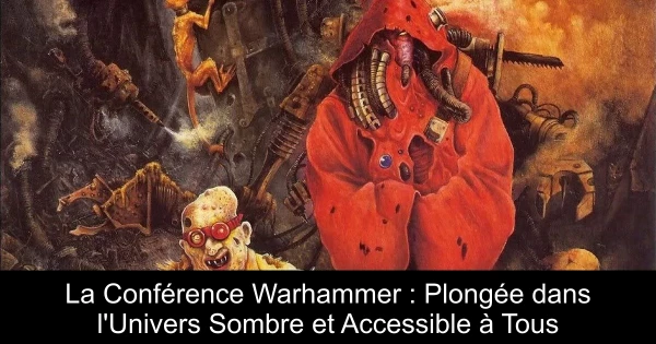 La Conférence Warhammer : Plongée dans l'Univers Sombre et Accessible à Tous