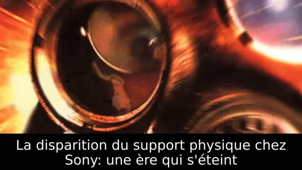 La disparition du support physique chez Sony: une ère qui s'éteint
