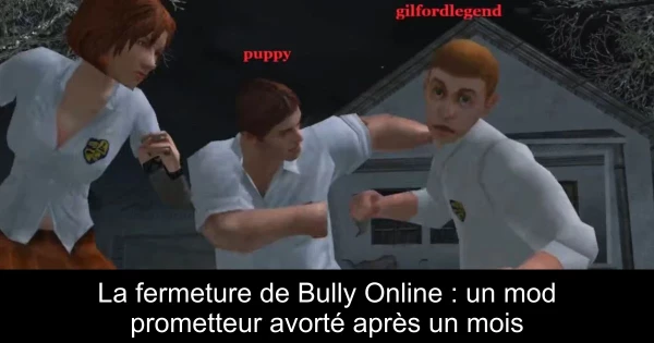 La fermeture de Bully Online : un mod prometteur avorté après un mois