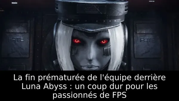 La fin prématurée de l'équipe derrière Luna Abyss : un coup dur pour les passionnés de FPS