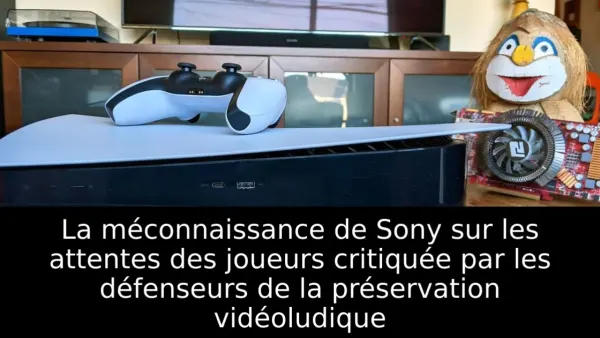 La méconnaissance de Sony sur les attentes des joueurs critiquée par les défenseurs de la préservation vidéoludique