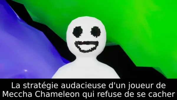 La stratégie audacieuse d'un joueur de Meccha Chameleon qui refuse de se cacher