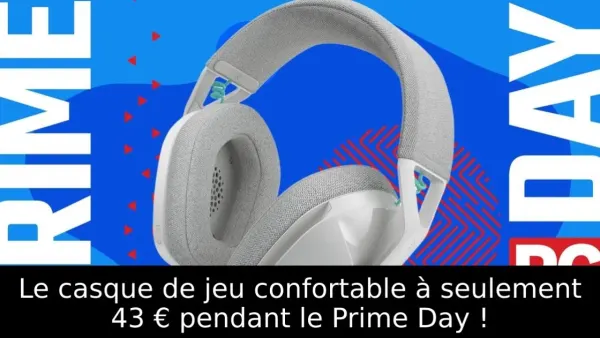 Le casque de jeu confortable à seulement 43 € pendant le Prime Day !