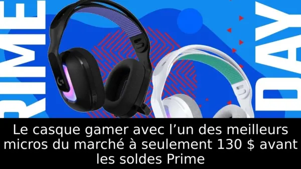 Le casque gamer avec l’un des meilleurs micros du marché à seulement 130 $ avant les soldes Prime