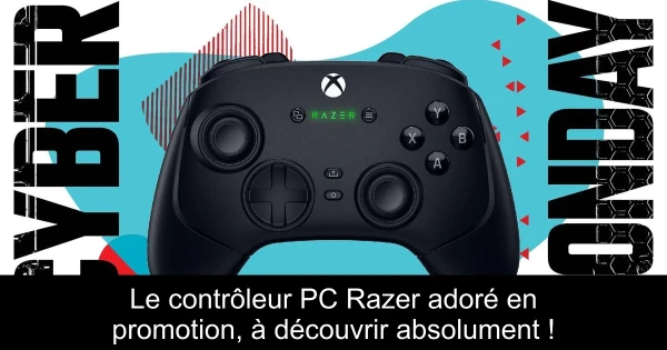 Le contrôleur PC Razer adoré en promotion, à découvrir absolument !