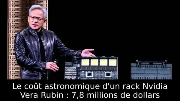 Le coût astronomique d'un rack Nvidia Vera Rubin : 7,8 millions de dollars
