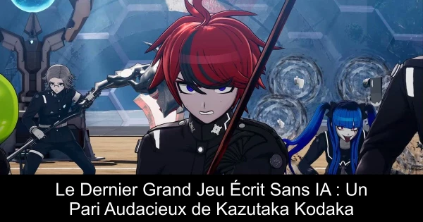 Le Dernier Grand Jeu Écrit Sans IA : Un Pari Audacieux de Kazutaka Kodaka