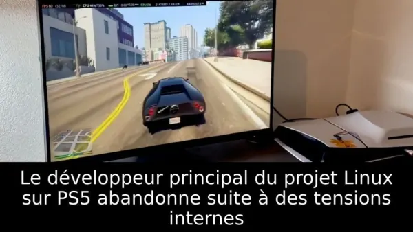 Le développeur principal du projet Linux sur PS5 abandonne suite à des tensions internes