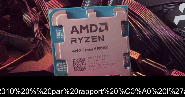 Le marché des CPU de bureau d'AMD progresse de près de 10 % par rapport à l'année dernière, mais reste derrière Intel dans tous les secteurs