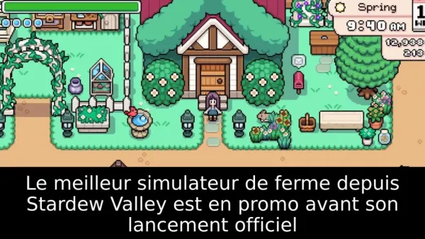 Le meilleur simulateur de ferme depuis Stardew Valley est en promo avant son lancement officiel