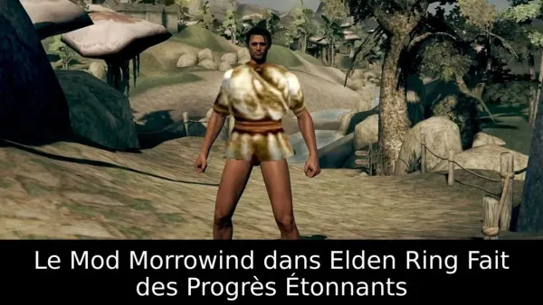 Le Mod Morrowind dans Elden Ring Fait des Progrès Étonnants
