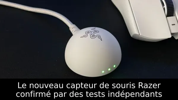 Le nouveau capteur de souris Razer confirmé par des tests indépendants