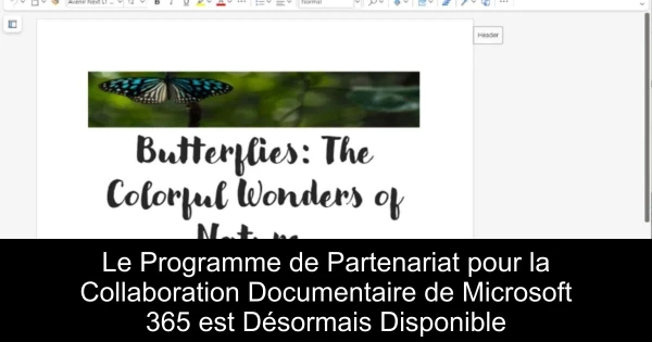 Le Programme de Partenariat pour la Collaboration Documentaire de Microsoft 365 est Désormais Disponible
