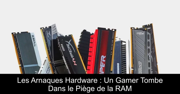 Les Arnaques Hardware : Un Gamer Tombe Dans le Piège de la RAM