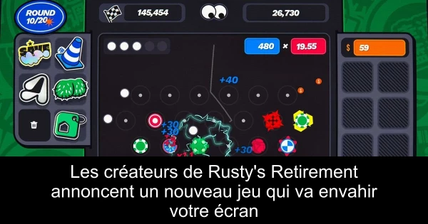 Les créateurs de Rusty's Retirement annoncent un nouveau jeu qui va envahir votre écran