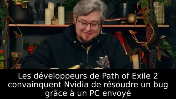 Les développeurs de Path of Exile 2 convainquent Nvidia de résoudre un bug grâce à un PC envoyé