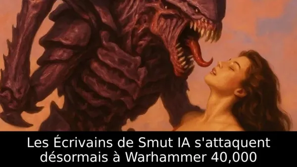 Les Écrivains de Smut IA s'attaquent désormais à Warhammer 40,000