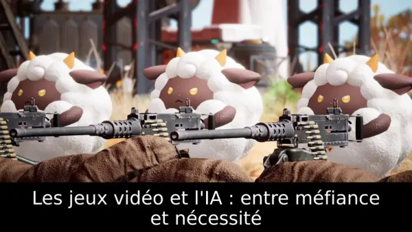 Les jeux vidéo et l'IA : entre méfiance et nécessité