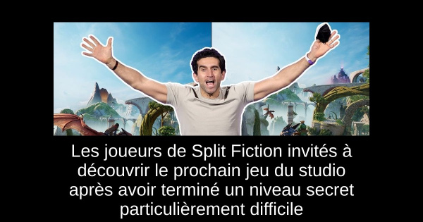 Les joueurs de Split Fiction invités à découvrir le prochain jeu du studio après avoir terminé un niveau secret particulièrement difficile
