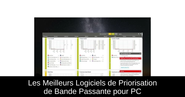 Les Meilleurs Logiciels de Priorisation de Bande Passante pour PC