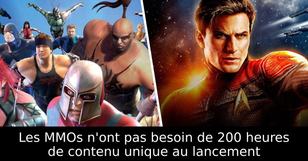 Les MMOs n'ont pas besoin de 200 heures de contenu unique au lancement