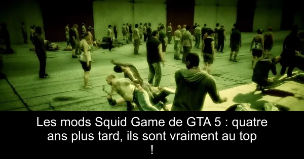 Les mods Squid Game de GTA 5 : quatre ans plus tard, ils sont vraiment au top !