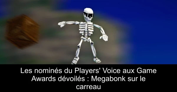 Les nominés du Players' Voice aux Game Awards dévoilés : Megabonk sur le carreau
