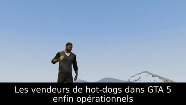 Les vendeurs de hot-dogs dans GTA 5 enfin opérationnels