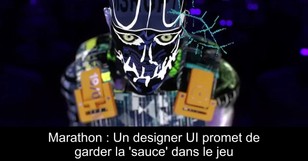 Marathon : Un designer UI promet de garder la 'sauce' dans le jeu