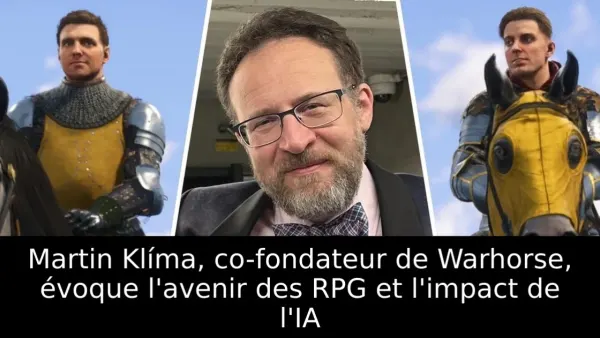 Martin Klíma, co-fondateur de Warhorse, évoque l'avenir des RPG et l'impact de l'IA