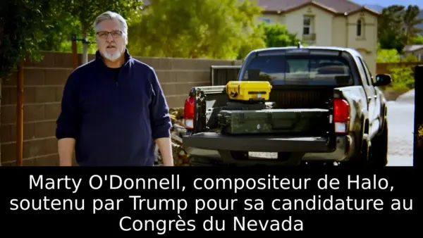 Marty O'Donnell, compositeur de Halo, soutenu par Trump pour sa candidature au Congrès du Nevada