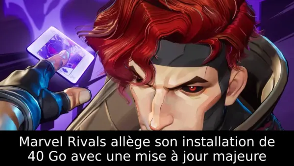Marvel Rivals allège son installation de 40 Go avec une mise à jour majeure