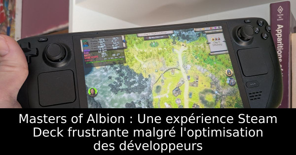 Masters of Albion : Une expérience Steam Deck frustrante malgré l'optimisation des développeurs
