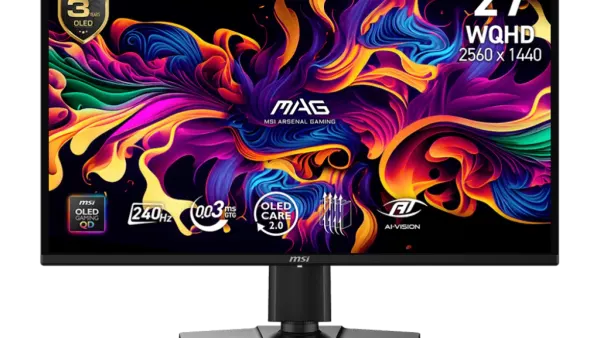MSI MAG 274QP QD-OLED X24 à moins de 350 € en promo : écran QD-OLED 240 Hz, notre avis