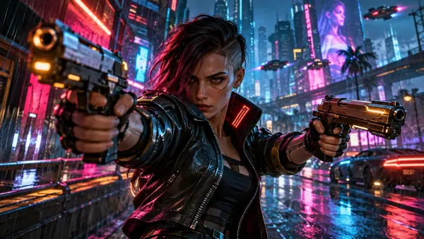 Cyberpunk 2077 : débloquer Double Trouble et jouer avec deux pistolets