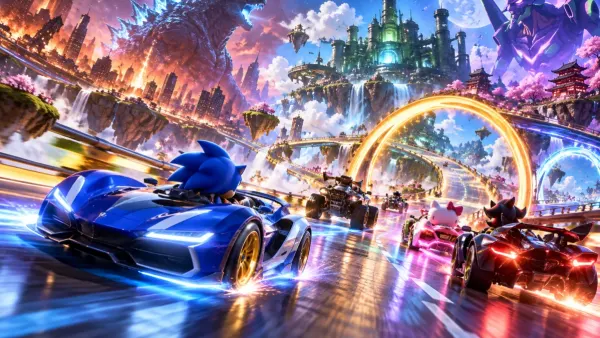 Sonic Racing CrossWorlds saison 2 : les 6 DLC, de Godzilla à Final Fantasy 7