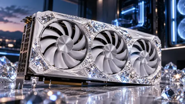 RTX 5090 HOF Swarovski : GALAX prépare une carte de luxe, rendez-vous le 22 octobre ?