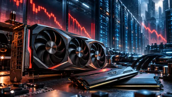 Nvidia, AMD, Intel en chute : le krach des puces va-t-il changer le prix des GPU et de la RAM ?