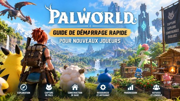 Palworld 1.0 : guide complet, Pals, ressources, bases et astuces