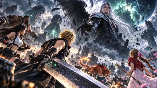 Final Fantasy 7 Revelation : Hamaguchi tease un combat final colossal contre Sephiroth