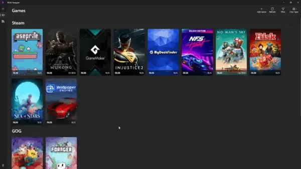 DLSS Swapper 1.2.7 : changer le DLSS de plusieurs jeux PC d’un seul coup